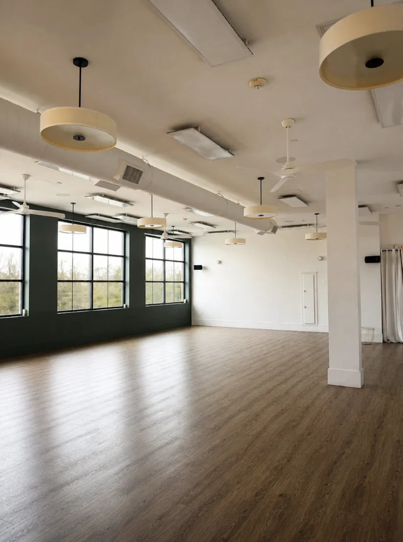 Memorial Drive studio interior